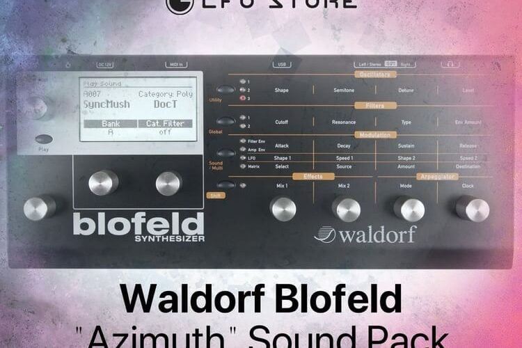 图片[1]-LFO Store 为 Waldorf Blofeld 推出 Azimuth 音效-