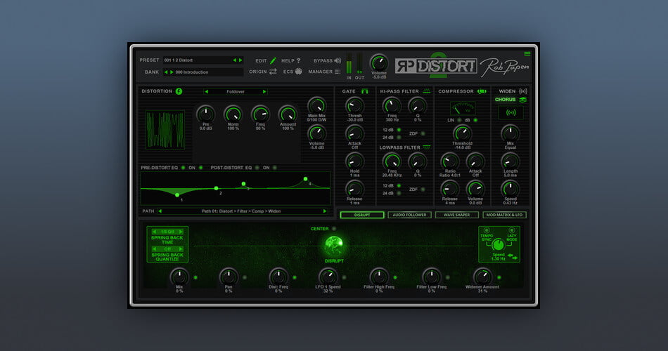 图片[1]-Rob Papen发布了RP-Distort 2创意失真效果插件-