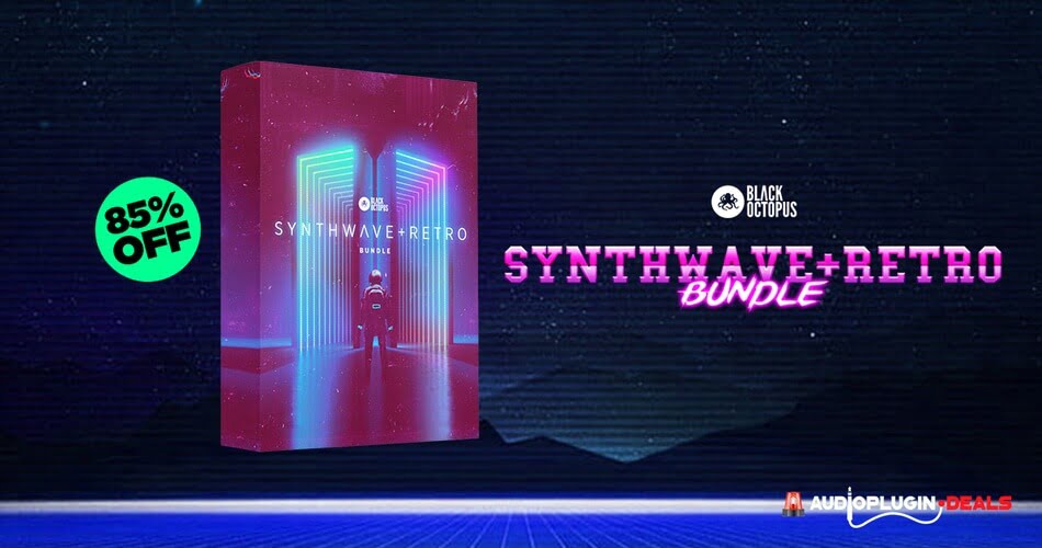 图片[1]-Black Octopus Sound的Synthwave + Retro Bundle售价29.95美元-