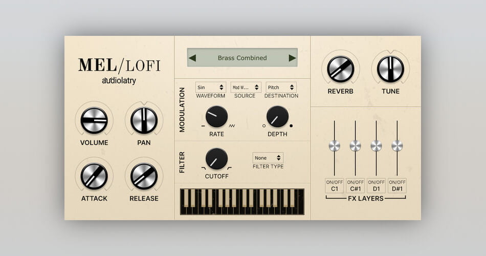 图片[1]-Mel-Lofi：Audiolatry的免费Mellotron rompler乐器-