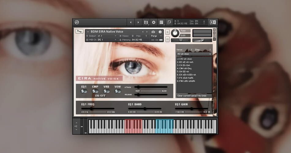 Bela D Media 为 Kontakt 发布 Native Voice EIRA 人声库