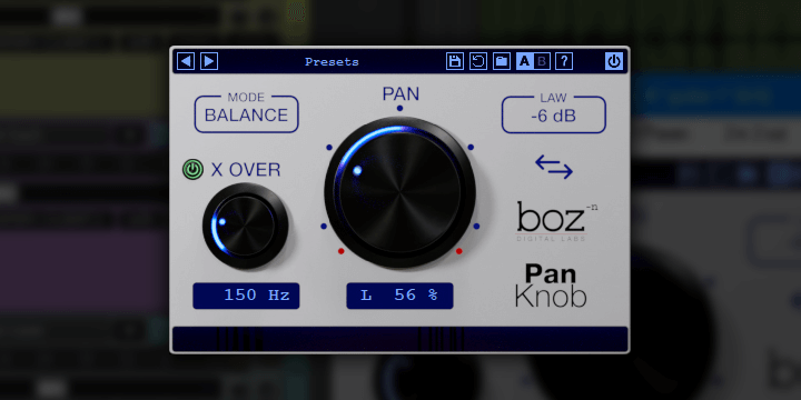 Boz Digital Labs的Pan Knob智能平移插件售价19美元-