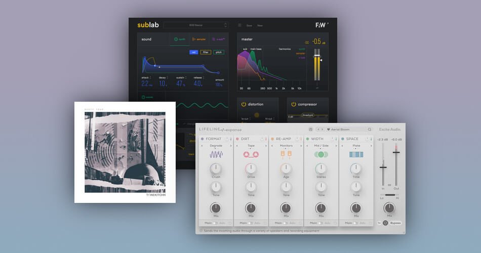 在SubLab合成器、Lifeline Expanse multi-fx和Dusty Trap样本包上节省66%-