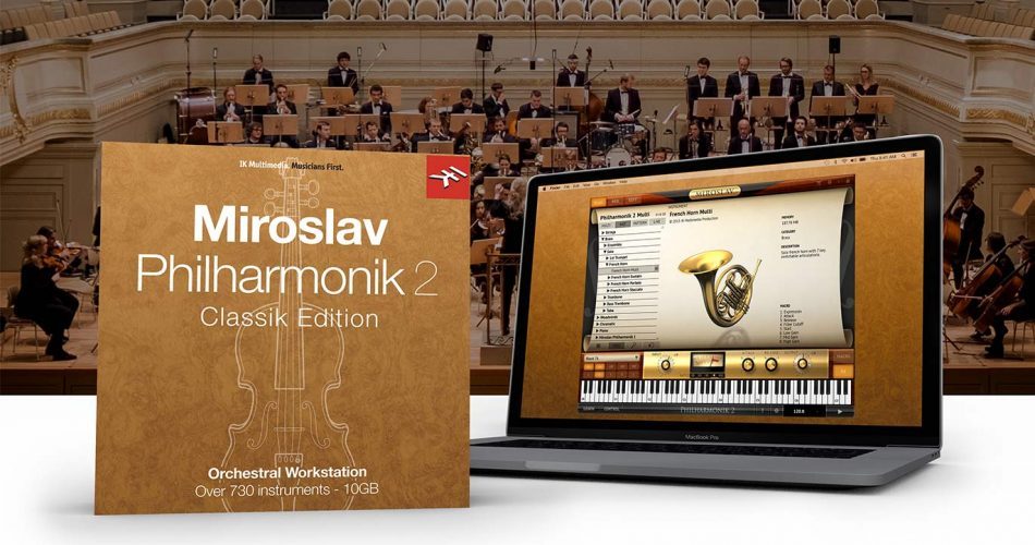 Miroslav Philharmonik 2 CE虚拟管弦乐队售价39.99美元-