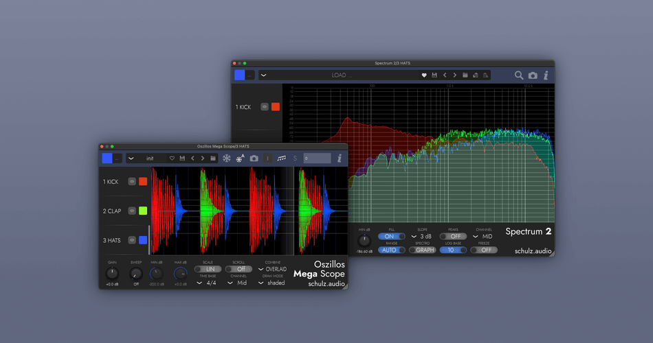 Schulz Audio更新Oszillos Mega Scope和Spectrum 2-