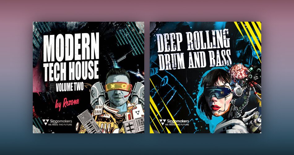 Singomakers发布了Deep Rolling DnB和Rezone Modern Tech House 2-