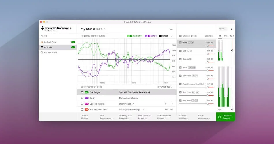 Sonarworks推出多通道扬声器校准软件的SoundID参考-