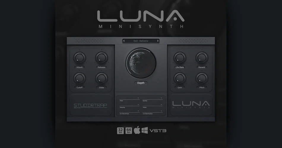 Luna：Studio Trap的现代陷阱和嘻哈工作站-