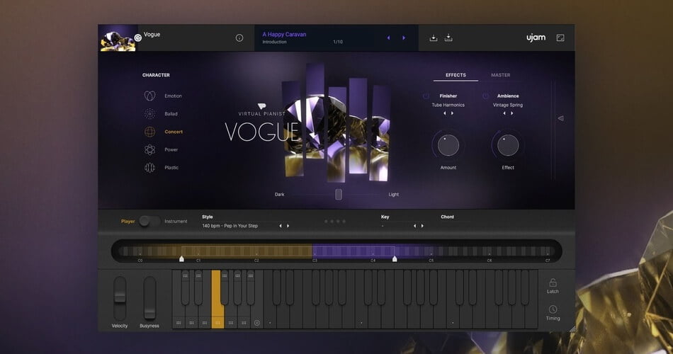 UJAM在介绍会上推出虚拟钢琴家VOGUE软件仪器-