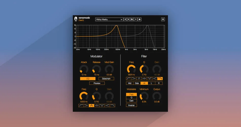 Venomode的DeeQ动态均衡器效果插件以50%的折扣出售-