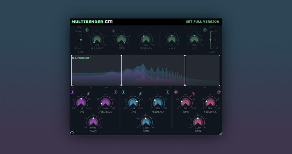 图片[1]-W.A.Production免费提供MultiBender Lite（CM）延迟插件-