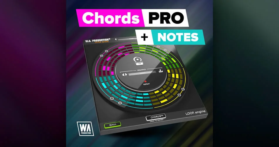 W.A.制作在介绍会上发布Chords Pro + Notes MIDI插件-