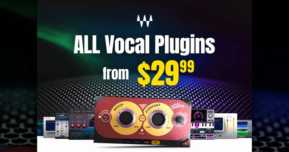 图片[1]-Waves Audio Flash Sale：所有声乐插件29.99美元起-