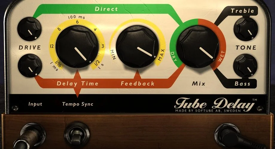 Softube Tube Delay复古模拟回声盒售价10美元！-