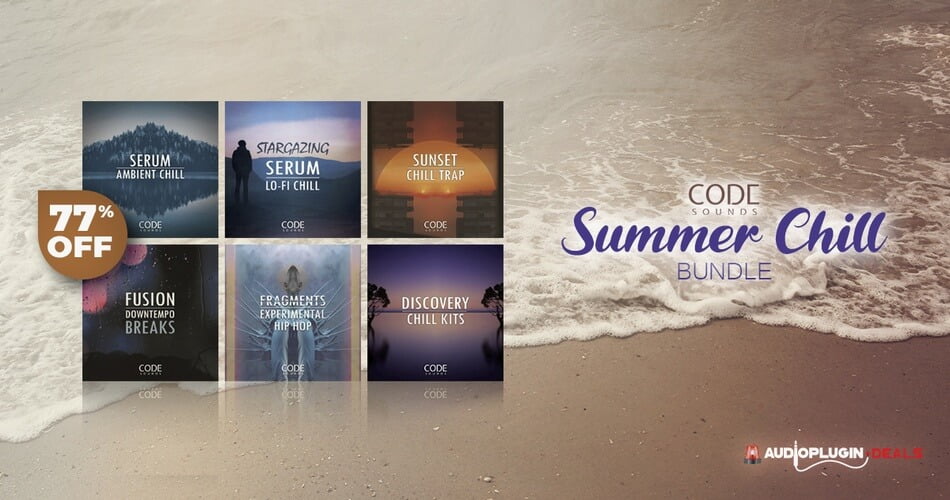 通过Code Sounds在Summer Chill Bundle上节省77%（包括血清预设）-