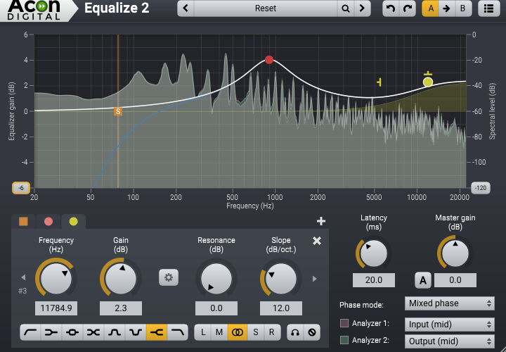 图片[1]-Acon Digital Equalize参数均衡器插件以30%的折扣出售-