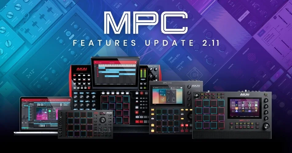 Akai Professional MPC 2.11功能更新：新插件、声音模式等-