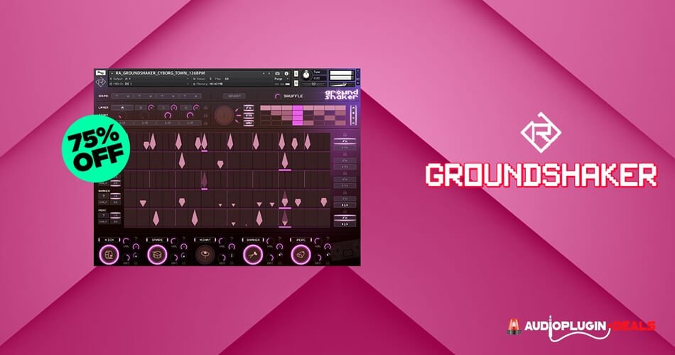 通过 Rigid Audio 为 Kontakt 节省 75% 的 Groundshaker Groovebox-