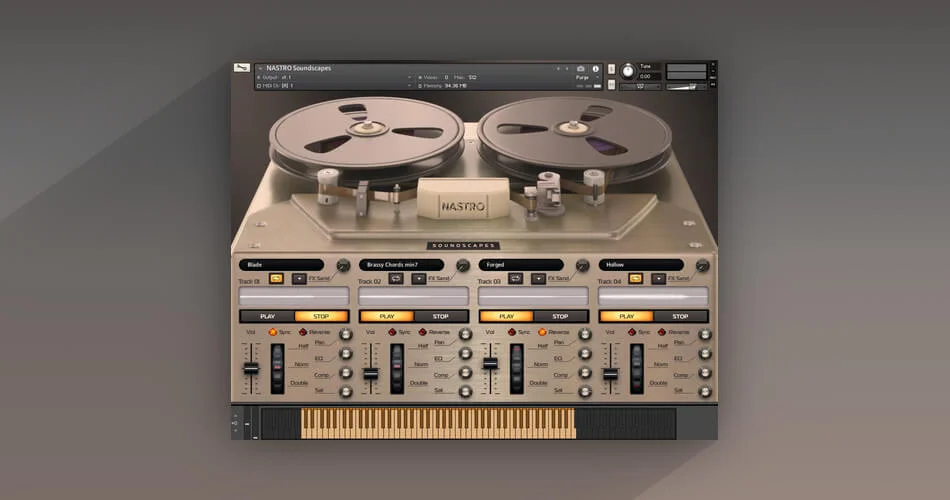Have Audio的Kontakt的Nastro Soundscapes乐器库-