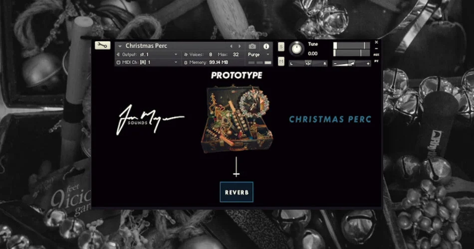 Jon Meyer发布了Christmas Perc免费样本库（Kontakt & Decent Sampler）-