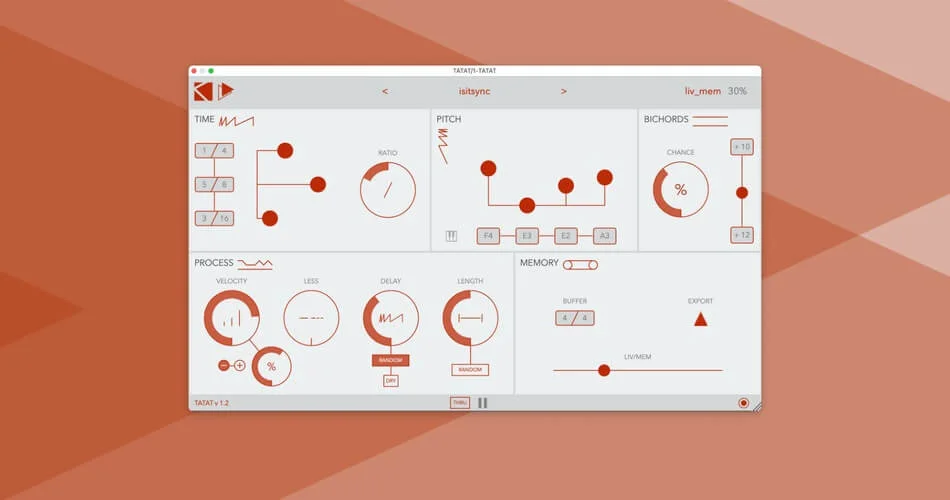 K-Devices发布TATAT MIDI音符生成器插件（VST3/AU）-