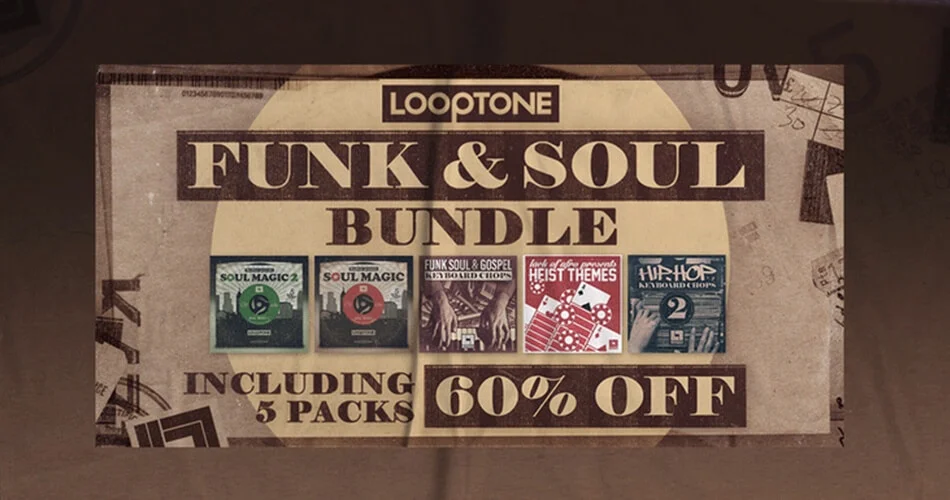 图片[1]-Looptone Funk & Soul Bundle：在5个样品包上节省60%-
