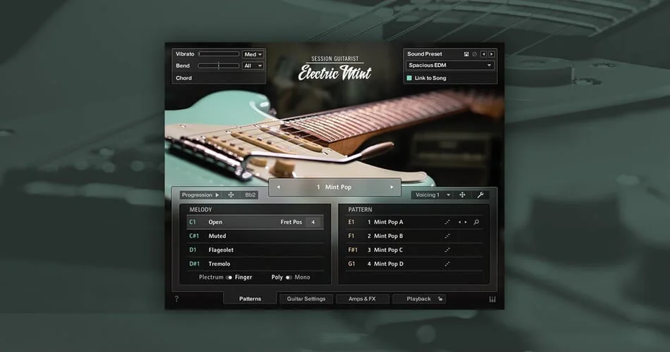 Native Instruments发布Session Guitarist Electric Mint虚拟乐器-