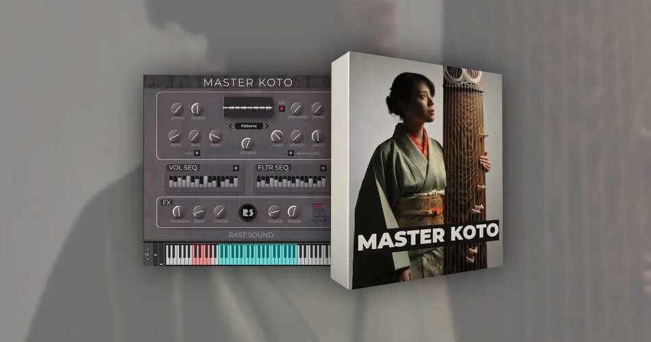 Rast Sound发布了Master Koto样本库（Kontakt & Wav）-