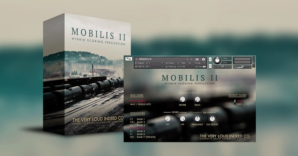 Mobilis II：The Very Loud Indeed Co.为Kontakt提供混合得分打击乐-