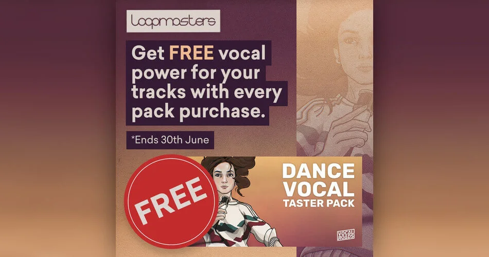 Vocal Roads的舞蹈声乐品尝包，在Loopmasters免费购买-