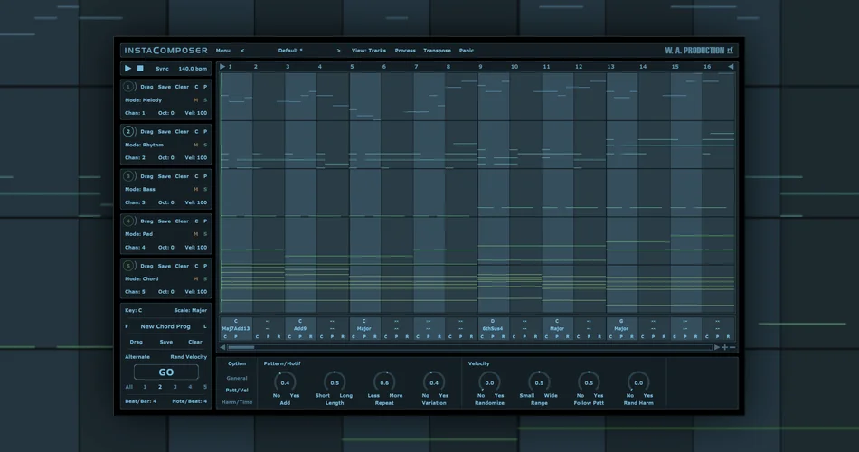 图片[1]-W.A.在InstaComposer MIDI生成插件上节省70%。生产-