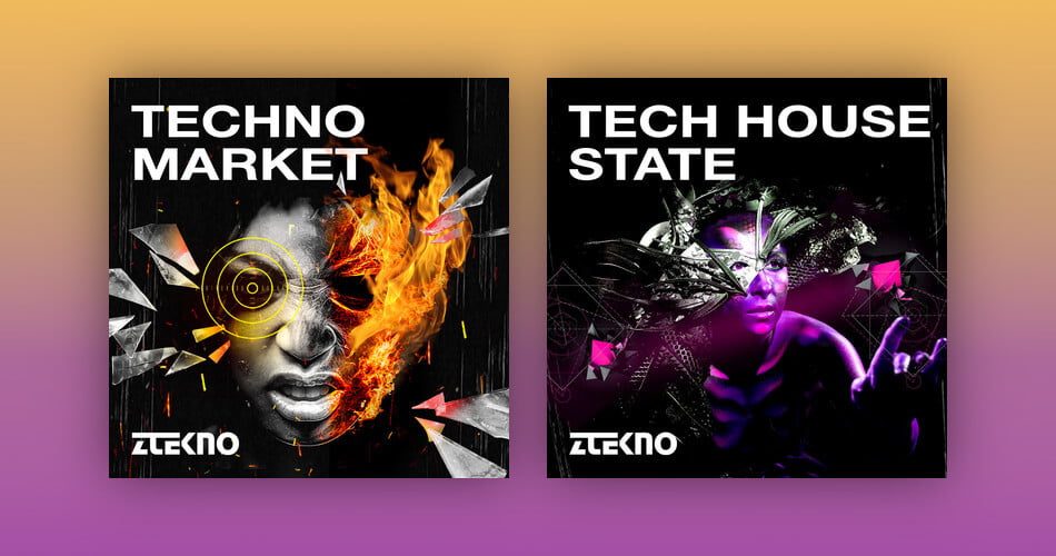 ZTEKNO的Tech House State和Techno Market样品包-