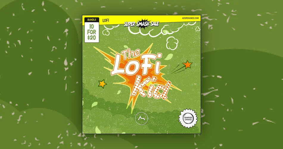 样品选择LoFi Kid：10个样品包，20美元-