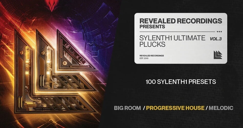 Alonso Sound发布了Revealed Sylenth1 Ultimate Plucks Vol 3-