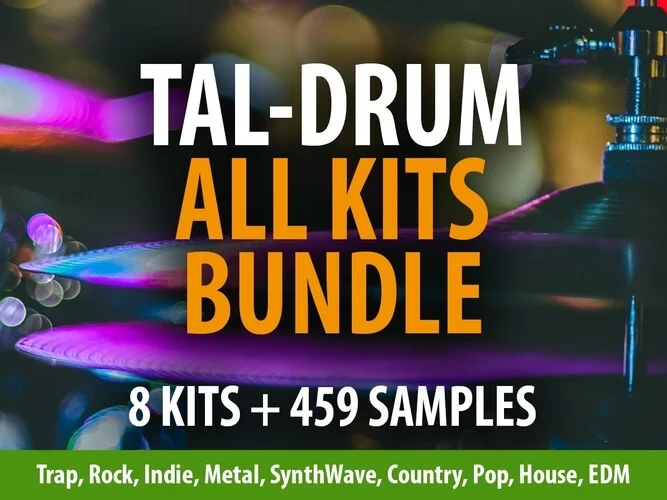 图片[1]-Andi Vax 为 TAL-Drum 推出 Polyphonic Kit-