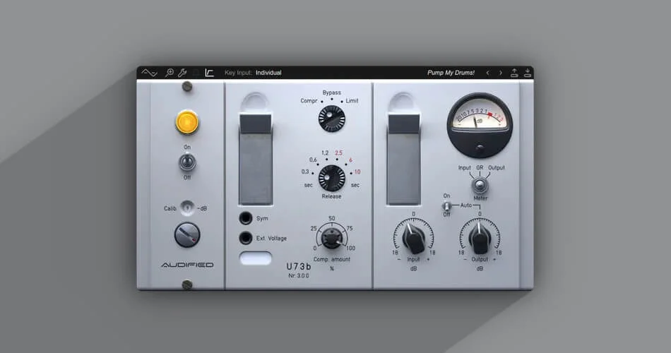 Audified 的 U73b Compressor v3.0 插件售价 79 美元-