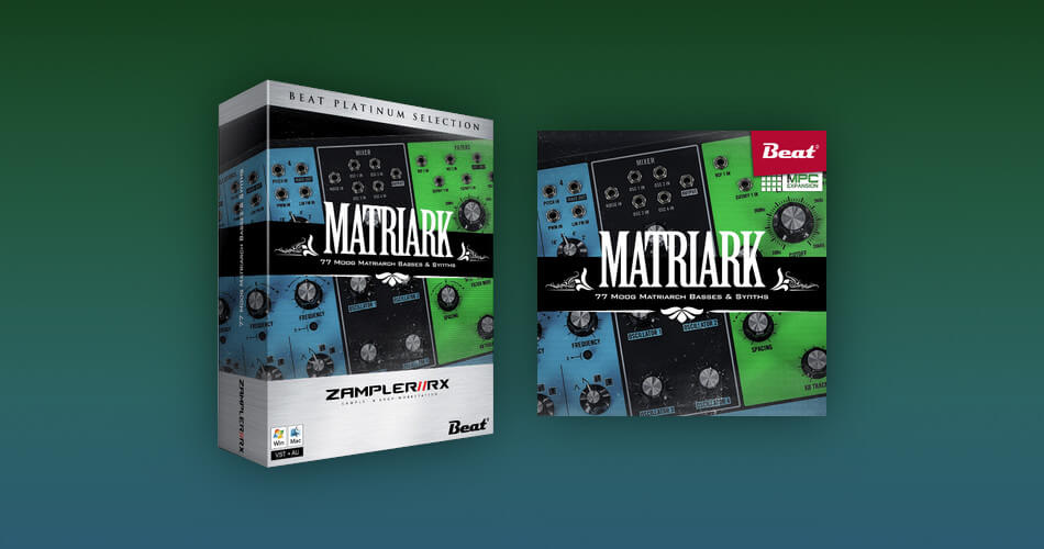 Beat为Zanmpler和Akai MPC推出Matriark扩展-