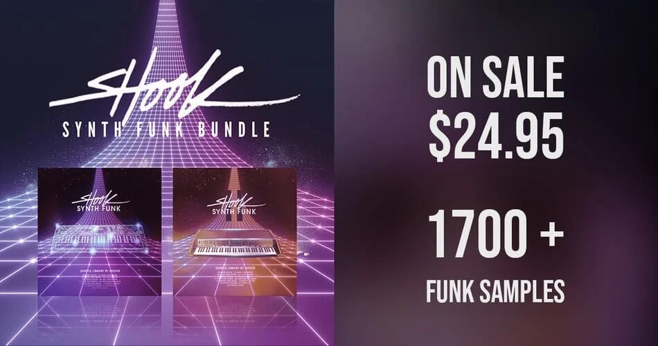 Black Octopus 的 Shook Synth Funk Bundle 减价 68%-