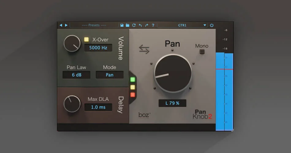 Boz Digital Labs 发布 Pan Knob 2 平移效果插件-