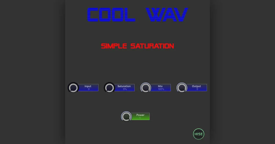 图片[1]-Cool WAV 发布适用于 Windows 的 Simple Saturation 免费 VST3 插件-