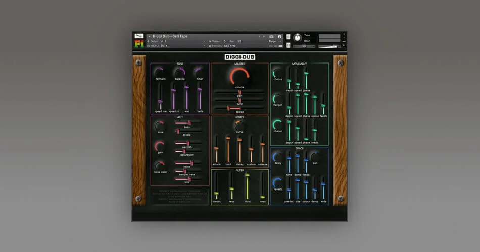 Ferpect Instruments 的 Digi-Dub Kontakt 乐器库-