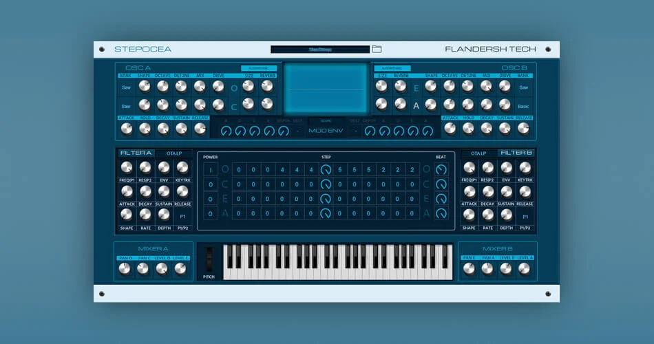Flandersh Tech发布了适用于Windows的Stepharea免费合成器插件-