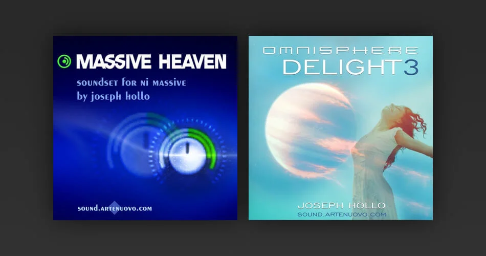 Omnisphere 2 的 Delight 3 和 NI Massive 的 Massive Heaven 可节省 50%-