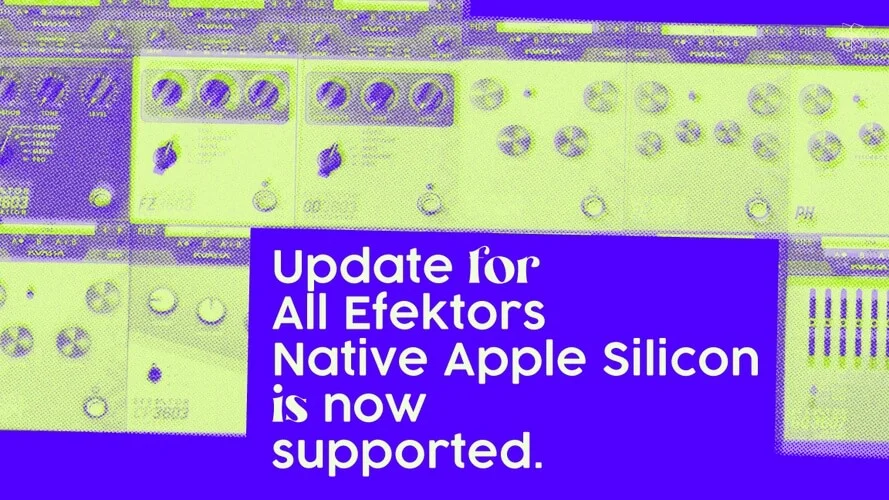 Kuassa Efektor 插件更新为原生 Apple Silicon 支持-