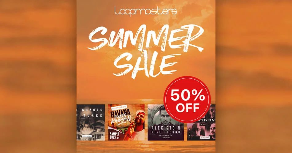 Loopmasters夏季大减价：数千个样品包可享受50%的折扣-