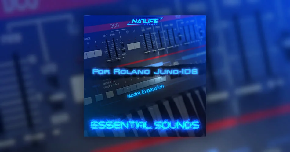 NatLife 为 Roland Juno-106 模型扩展发布 Essential Sounds-