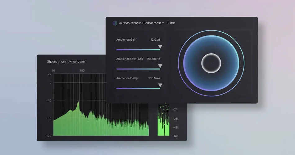 NovoLabz推出免费的Ambience Enhancer Lite和Spectrum Analyzer插件-