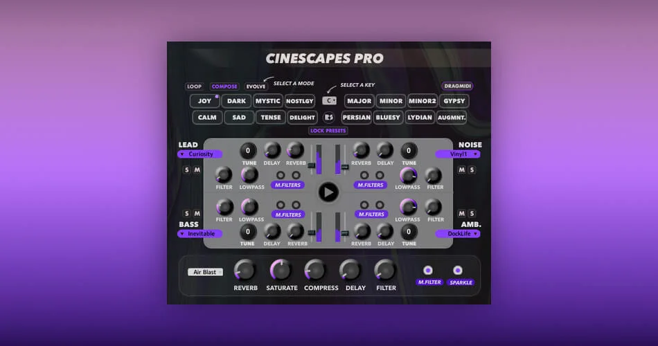 Rast Sound 将用于 Kontakt 的 Cinescapes PRO 更新到 v2.3-