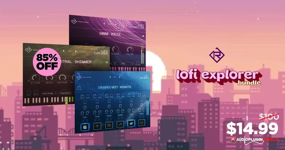 Rigid Audio 的 LOFI Explorer 虚拟乐器套装可节省 85%-