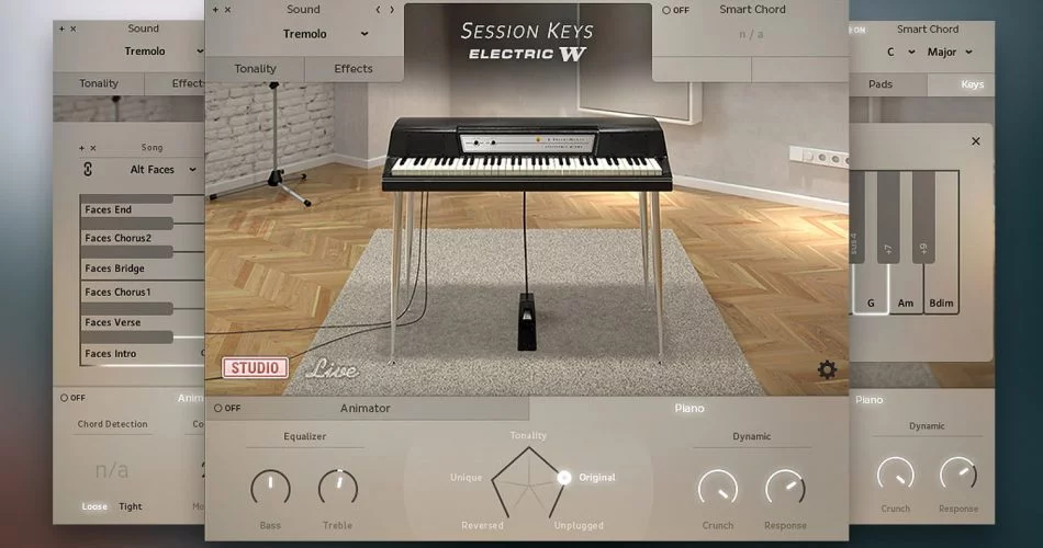 通过电子乐器节省40%的Session Keys Electric W电钢琴-
